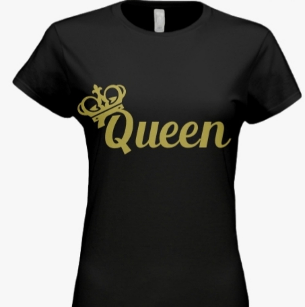 Gold queen tshirt